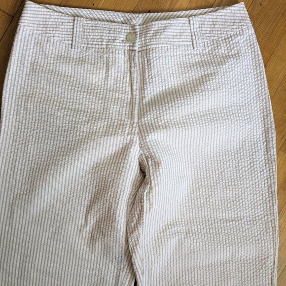 Seersucker Pants- Elliott Lauren - SZ 6 - Picture 3 of 10